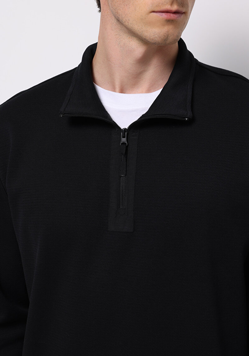 Показати інформацію про Толстовка Чоловіча Чорна  Cl1076495