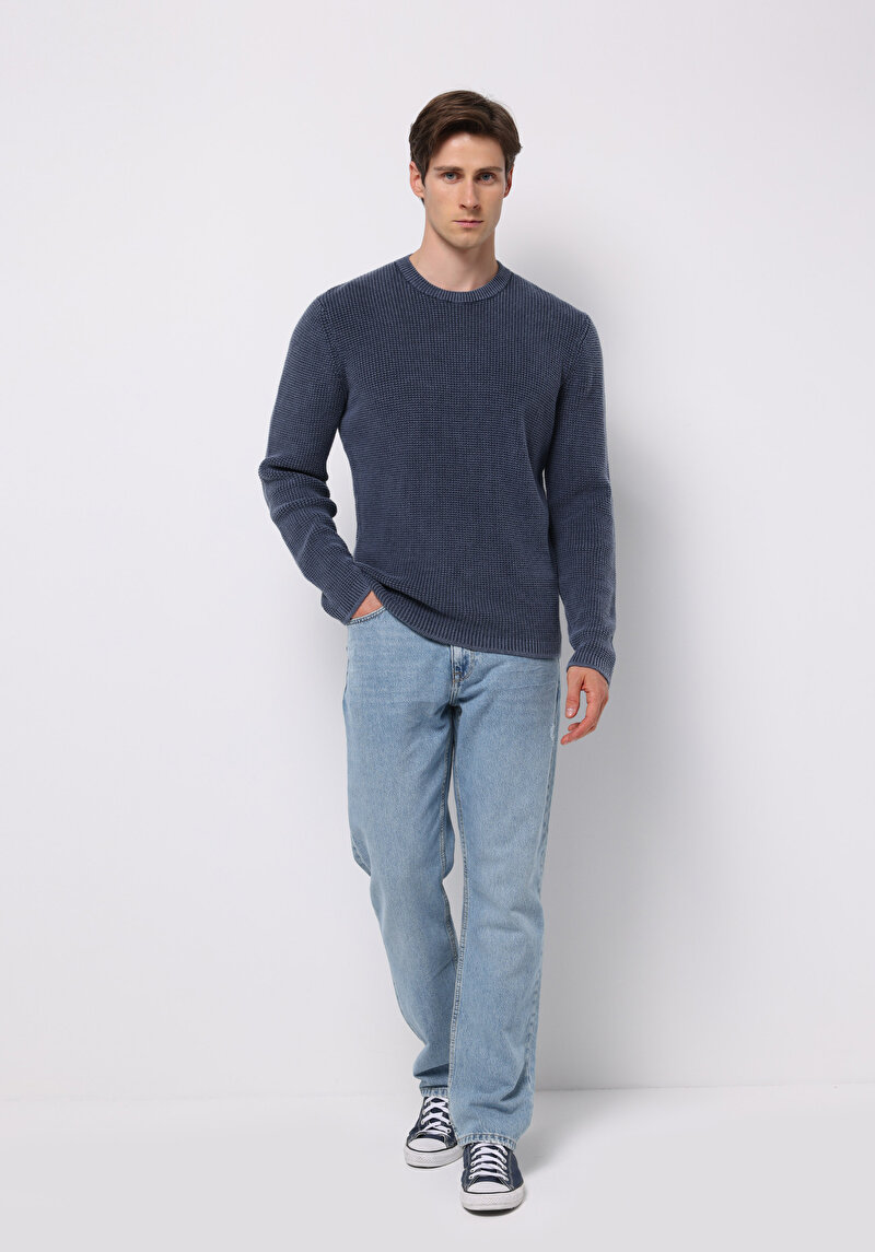 Показати інформацію про Светр Чоловічий Блакитний  Cl1076731