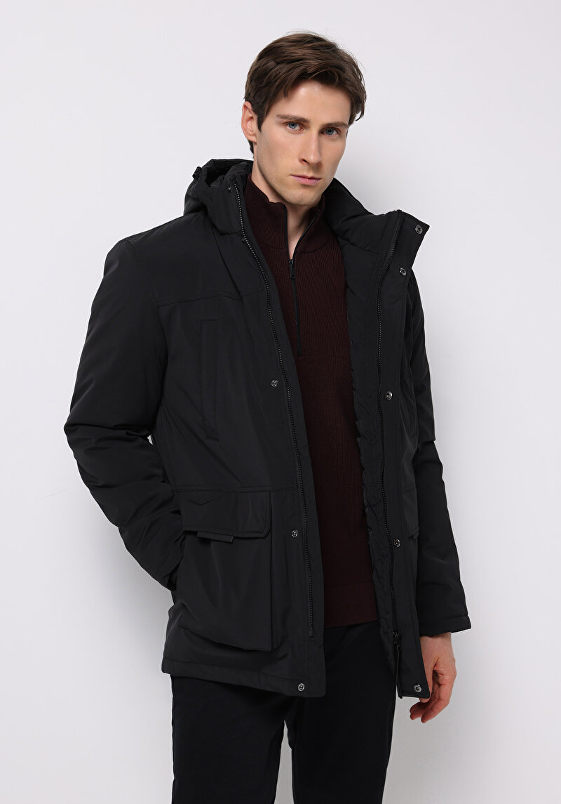 Зображення Пальто Чоловіче Чорне  Cl1076886