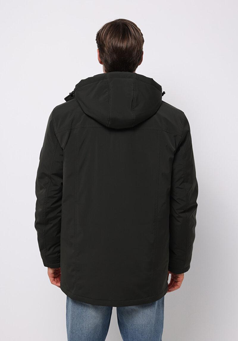 Показати інформацію про Пальто Чоловіче Зелене  Cl1076886