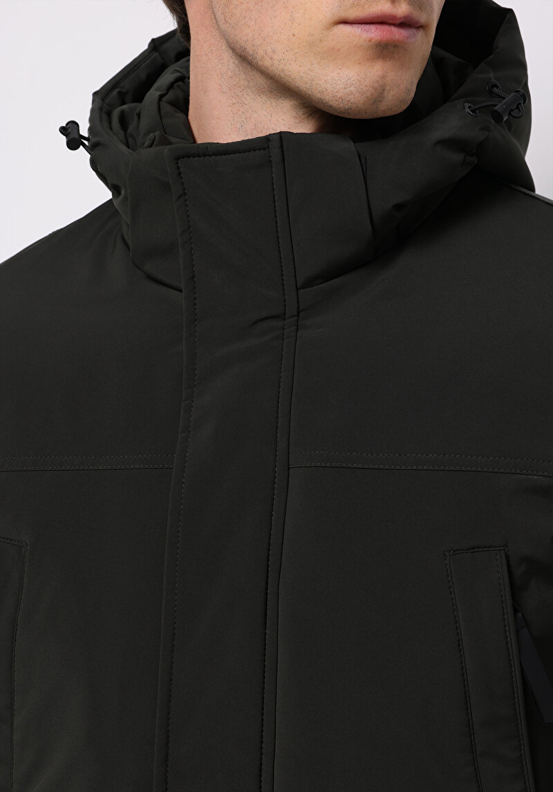 Показати інформацію про Пальто Чоловіче Зелене  Cl1076886