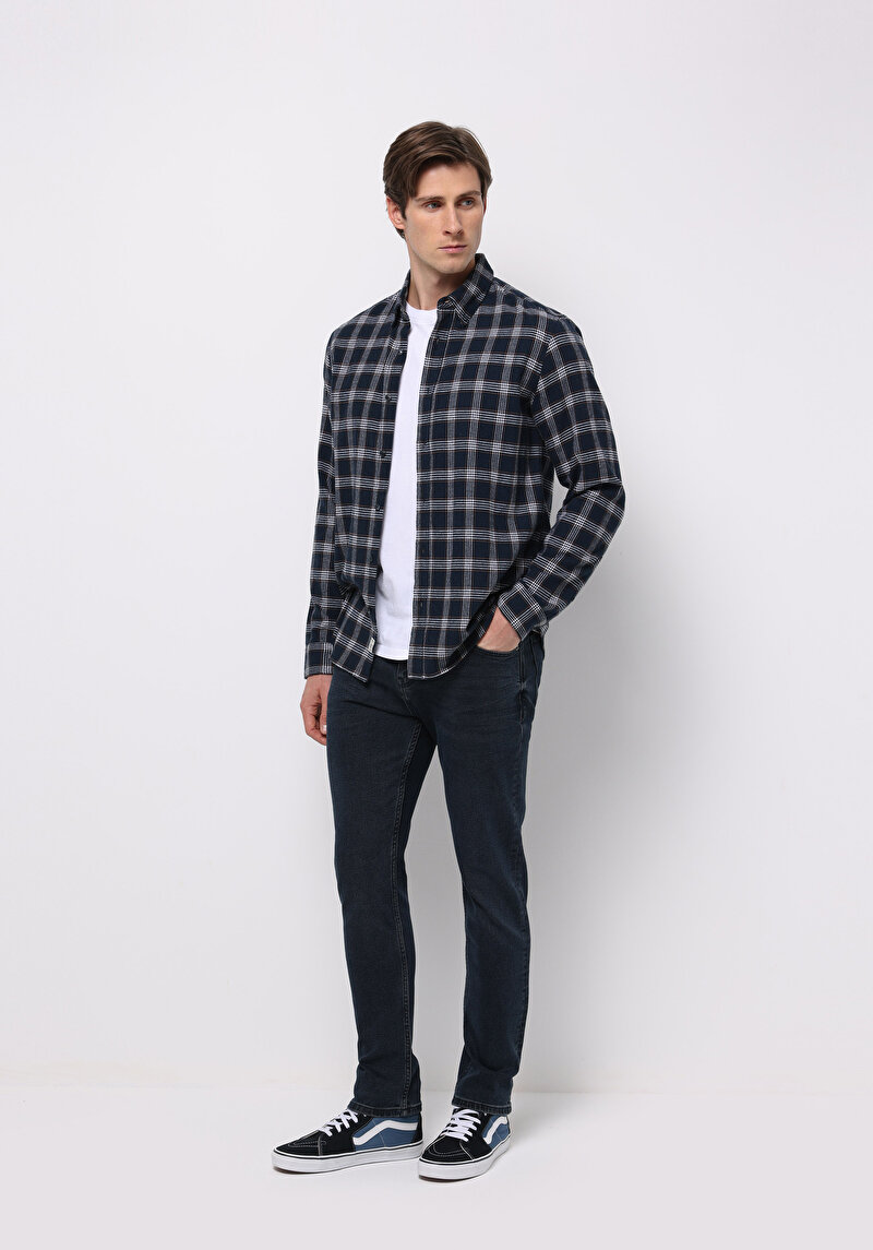 Зображення 067 Jack Джинси Чоловічі Блакитні Класичного Крою Cl1076998