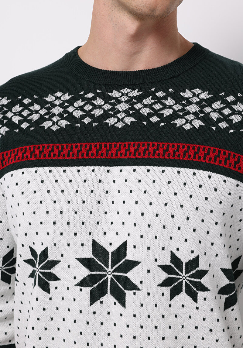 Показати інформацію про Светр Чоловічий Зелений  Cl1077277