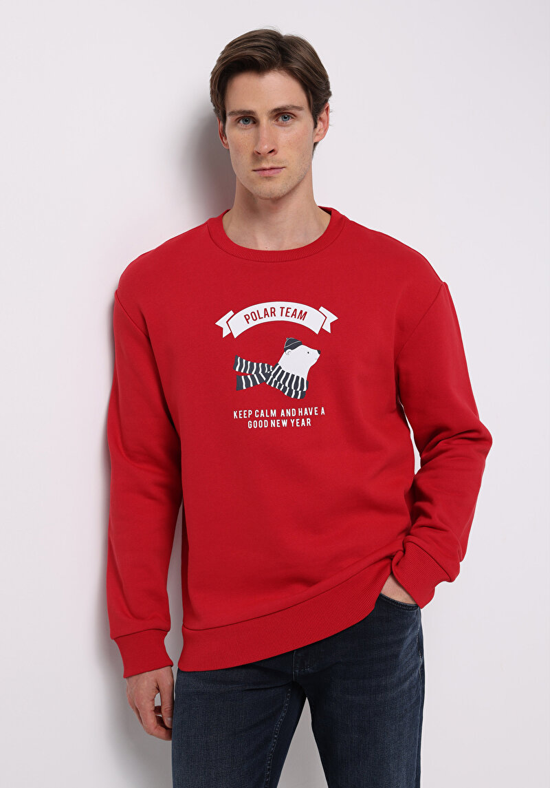 Зображення Толстовка Чоловіча Червона  Cl1077349