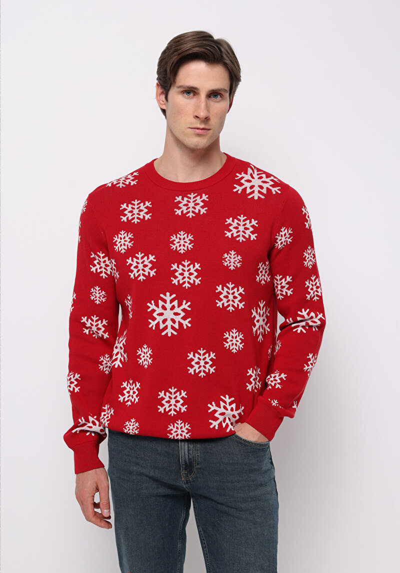 Зображення Светр Чоловічий Червоний  Cl1077445
