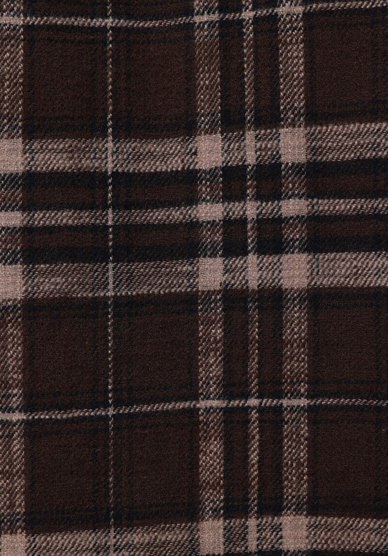 Показати інформацію про Сорочка З Довгим Рукавом Чоловіча Коричнева  Cl1076281