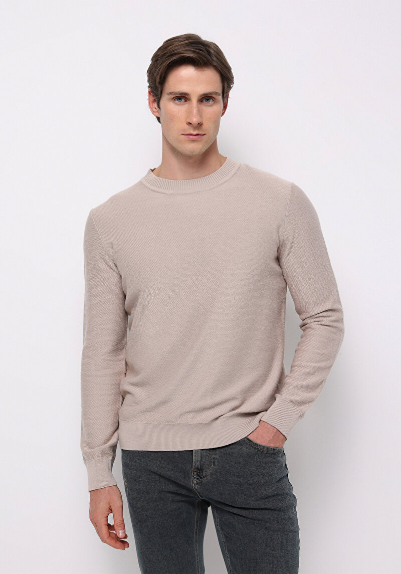 Зображення Светр Чоловічий Бежевий  Cl1076471