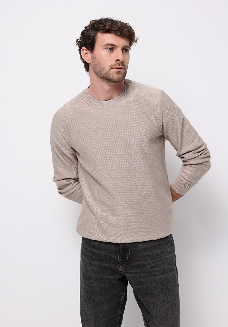 Зображення Светр Чоловічий Бежевий Cl1076471