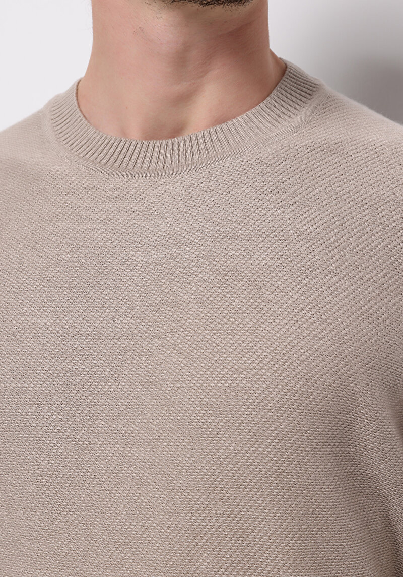 Показати інформацію про Светр Чоловічий Бежевий  Cl1076471