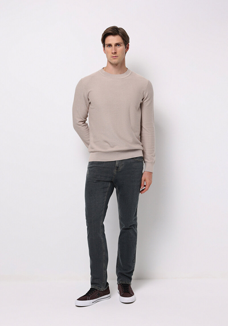 Зображення 044 Karl Джинси Чоловічі Блакитні Прямого Крою Cl1076975