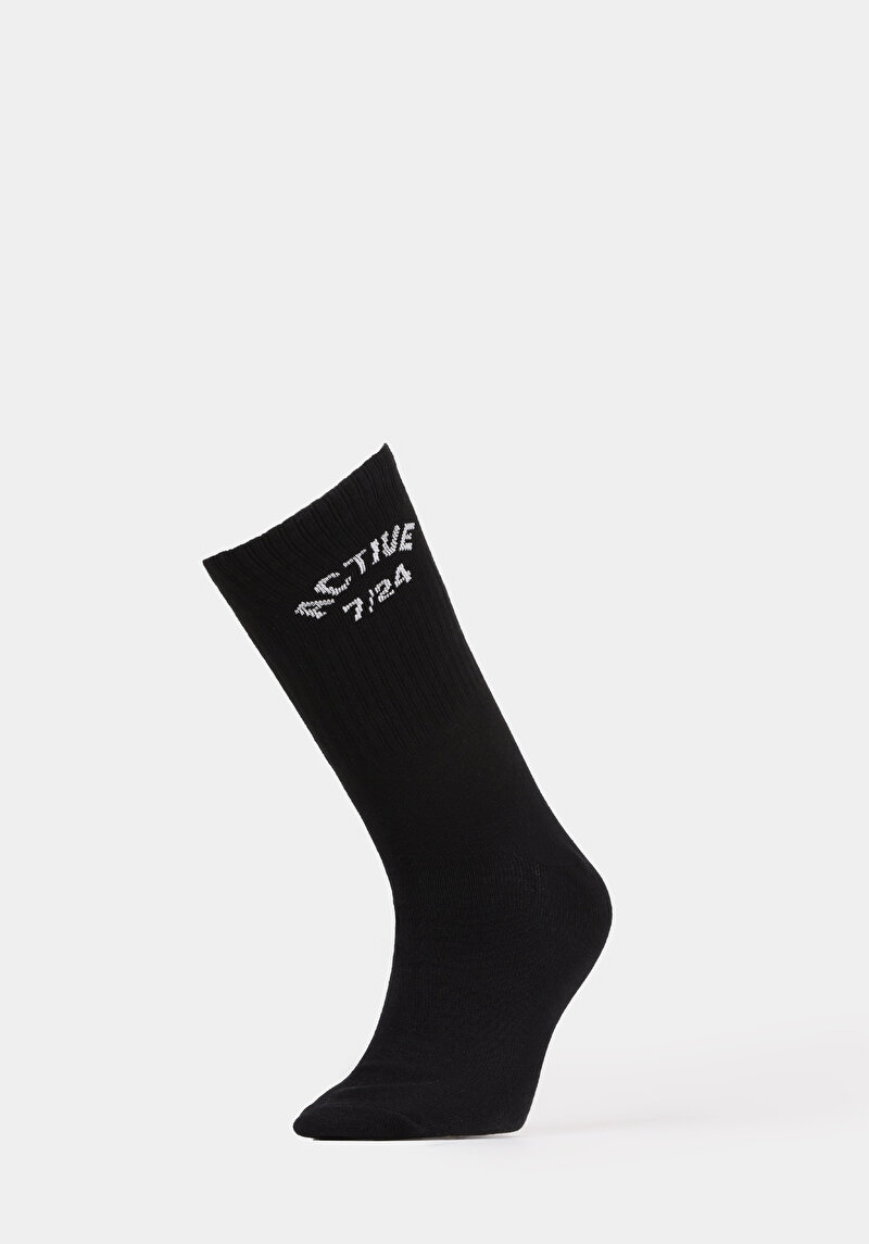 Зображення Шкарпетки Чоловічі Чорні  Cl1078015