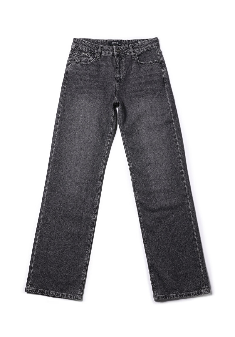 Зображення Джинси Жіночі Сірі Прямого Крою Cl1077129