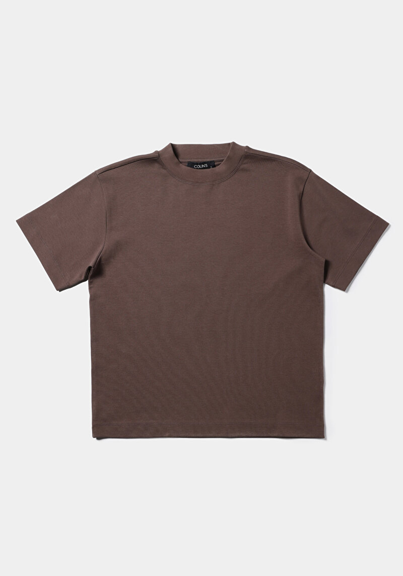 Показати інформацію про Футболка З Коротким Рукавом Жіноча Коричнева  Cl1076097