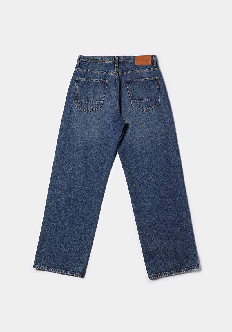 Показати інформацію про Джинси Чоловічі Блакитні Вільного Крою Cl1076806