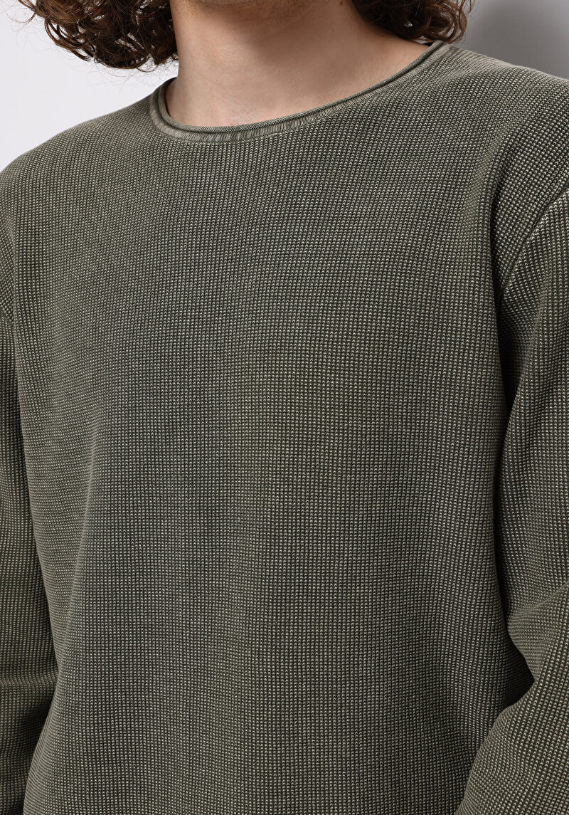 Показати інформацію про Светр Чоловічий Зелений  Cl1076274