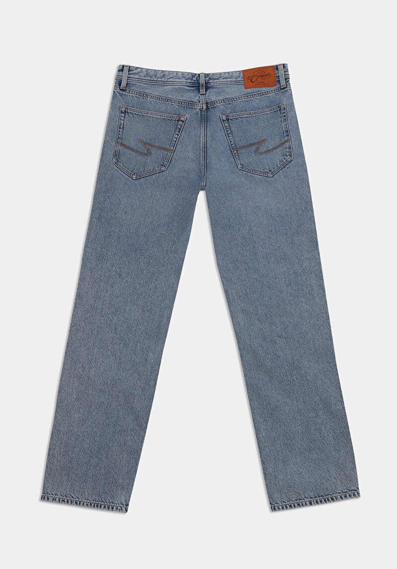 Показати інформацію про 045 David Джинси Чоловічі Блакитні Класичного Крою Cl1076870