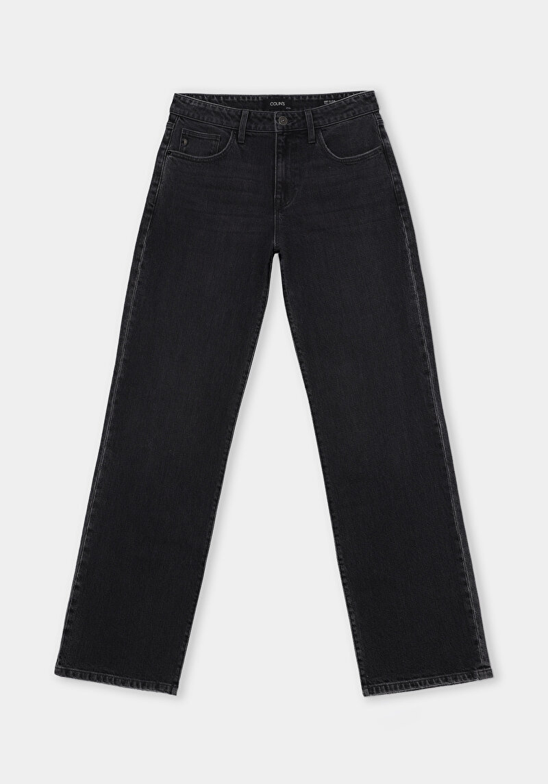 Показати інформацію про Джинси Жіночі Чорні Прямого Крою Cl1076566