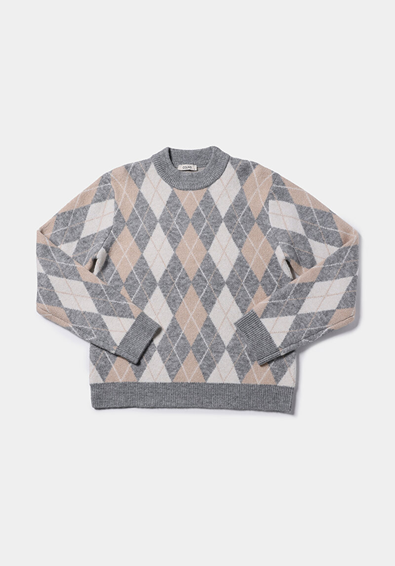 Показати інформацію про Светр Жіночий Сірий  Cl1076873