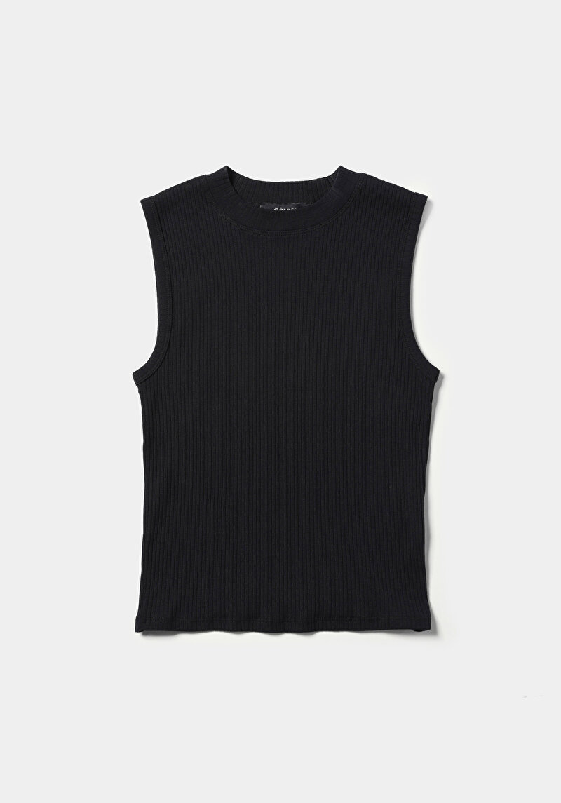 Показати інформацію про Светр Із Коротким Рукавом Жіночий Чорний  Cl1070207