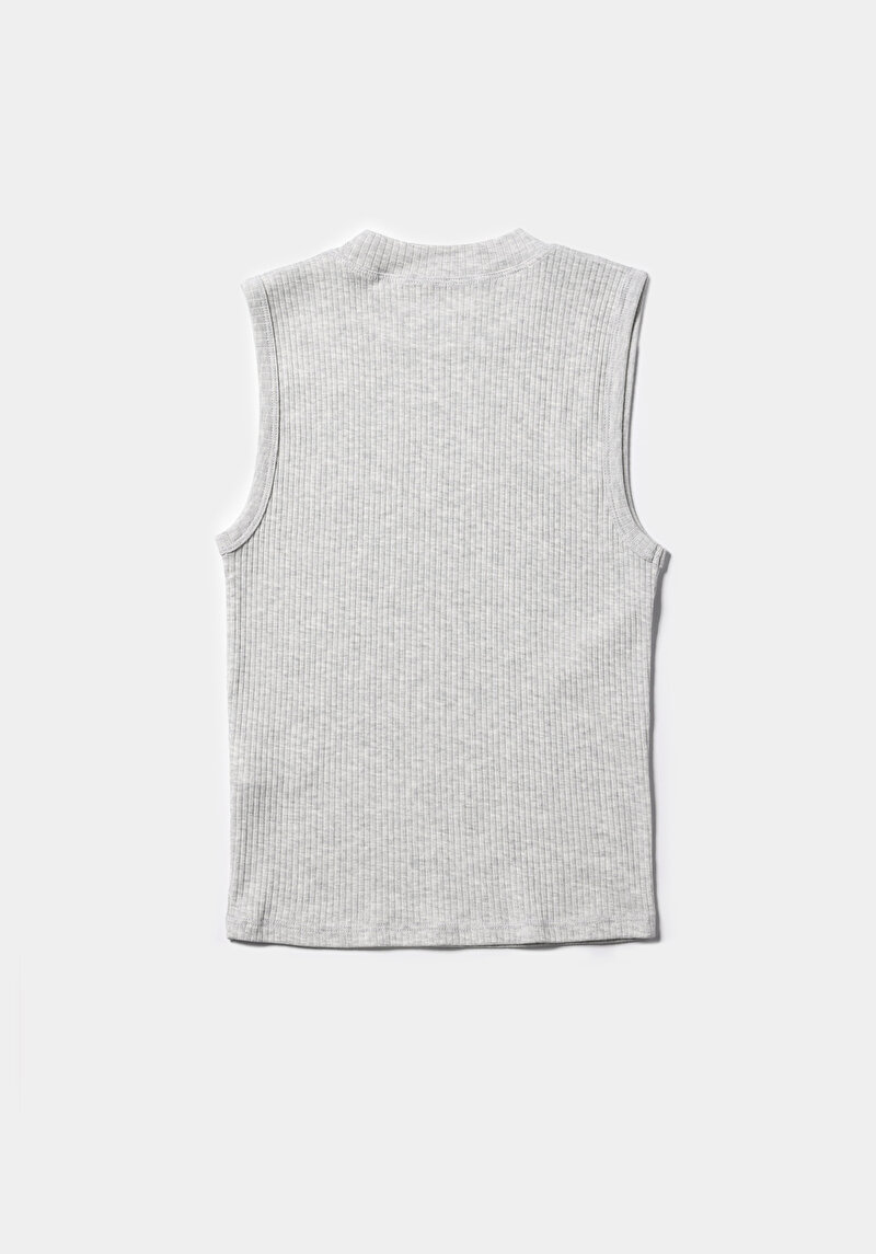 Показати інформацію про Светр Із Коротким Рукавом Жіночий Сірий  Cl1070207