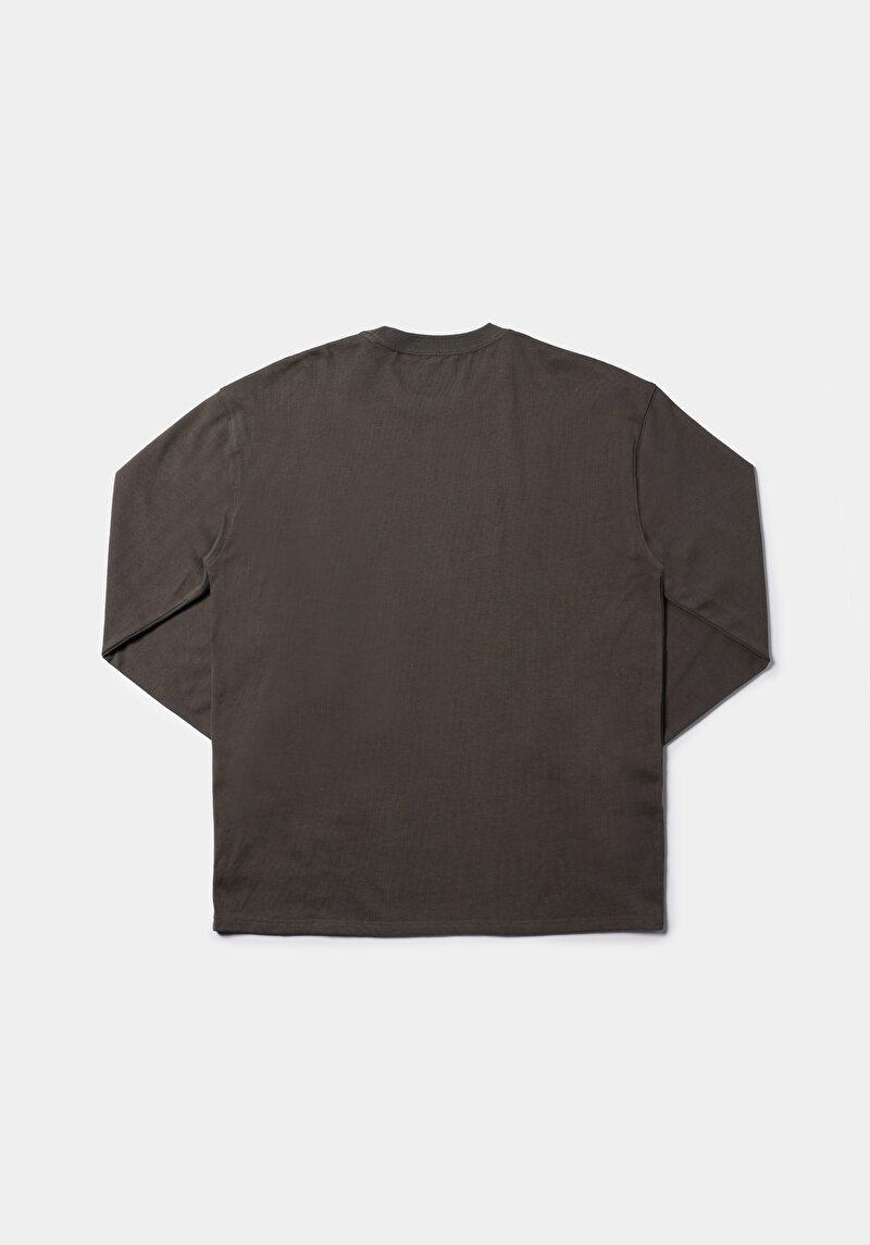 Показати інформацію про Футболка З Довгим Рукавом Чоловіча Зелена  Cl1076435