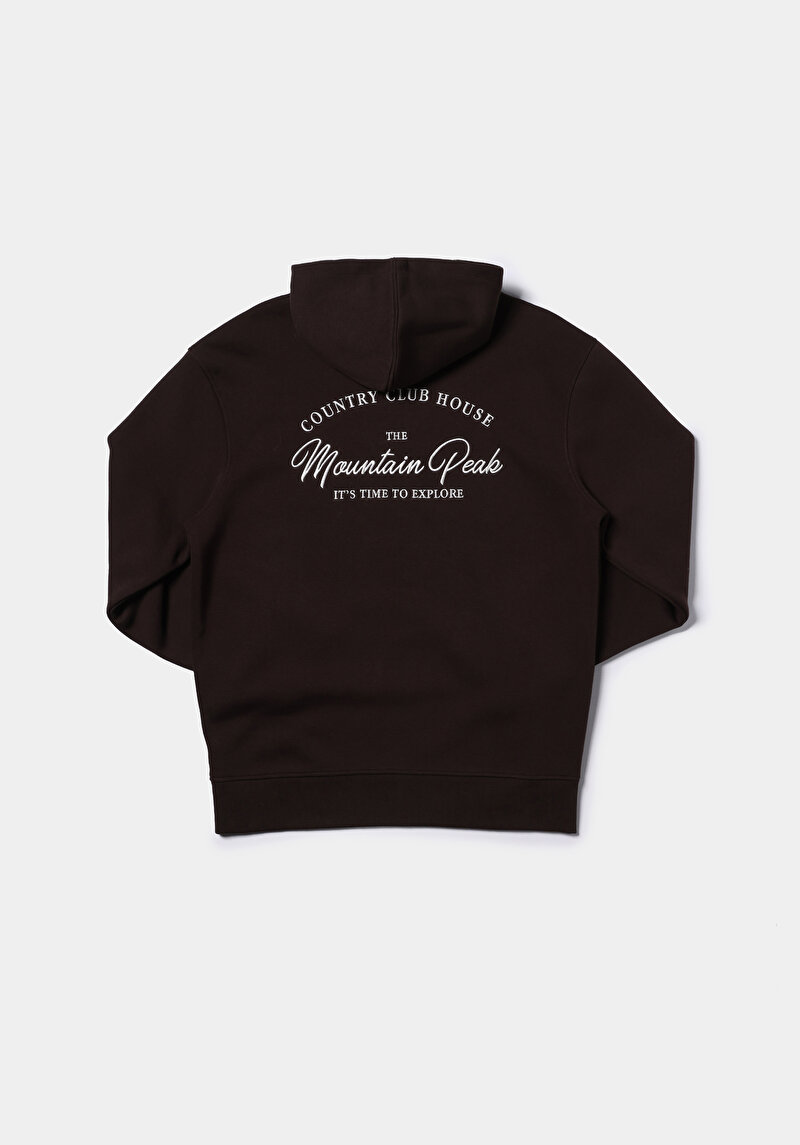 Показати інформацію про Толстовка Чоловіча Коричнева  Cl1076437