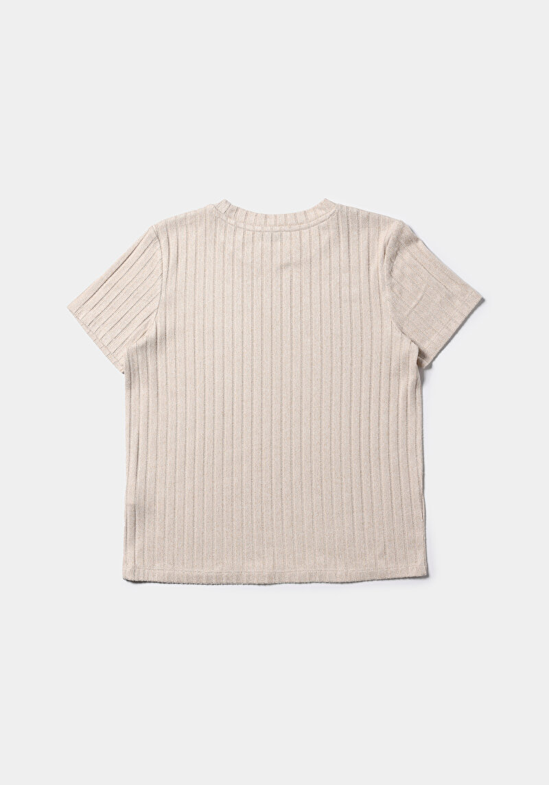 Показати інформацію про Светр Із Коротким Рукавом Жіночий Сірий  Cl1075546