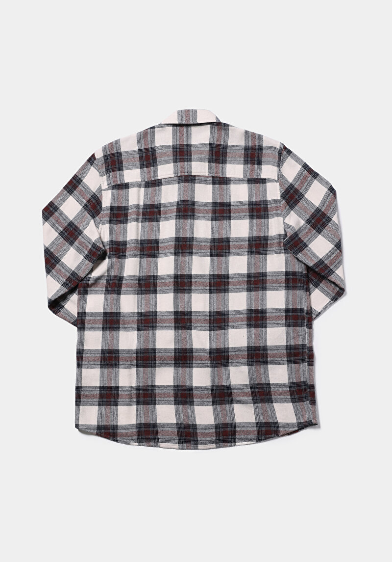 Показати інформацію про Сорочка З Довгим Рукавом Чоловіча Бордова  Cl1077583