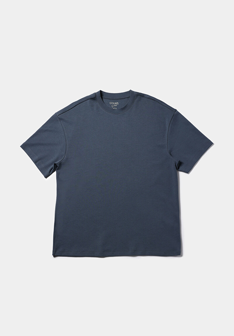 Показати інформацію про Футболка З Коротким Рукавом Чоловіча Блакитна  Cl1076602