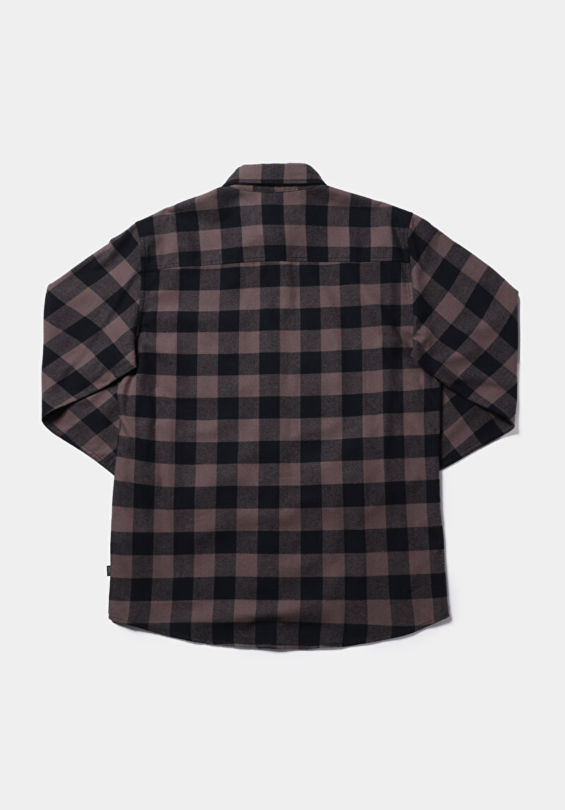 Показати інформацію про Сорочка З Довгим Рукавом Чоловіча Коричнева  Cl1077585