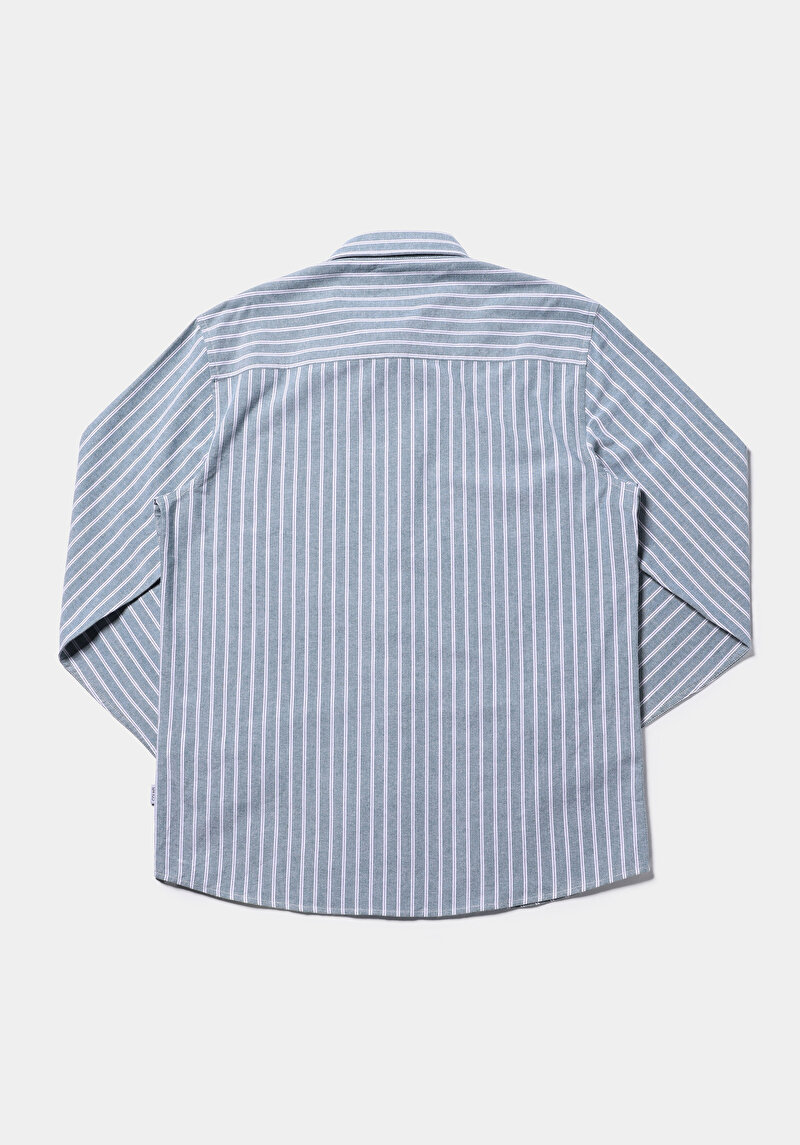 Показати інформацію про Сорочка З Довгим Рукавом Чоловіча Зелена  Cl1077590