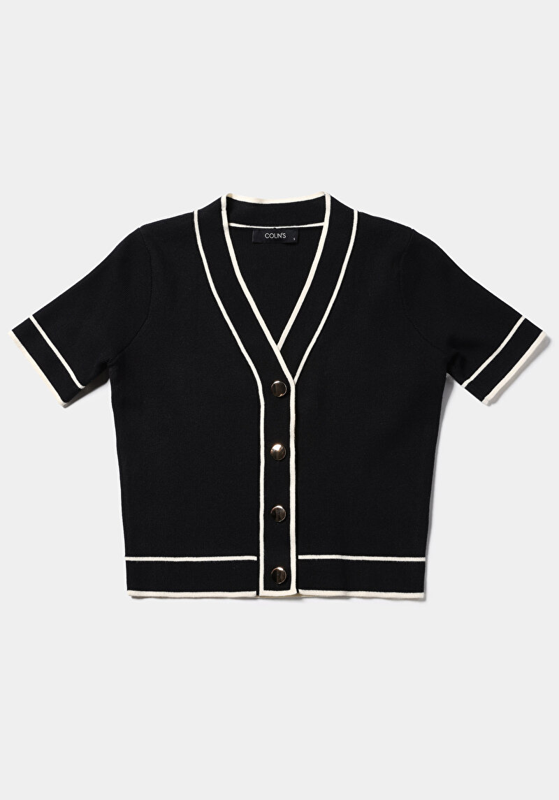 Показати інформацію про Кардиган Жіночий Чорний  Cl1075703