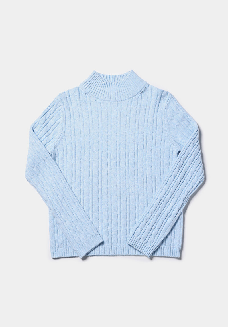 Показати інформацію про Светр Жіночий Блакитний  Cl1076619