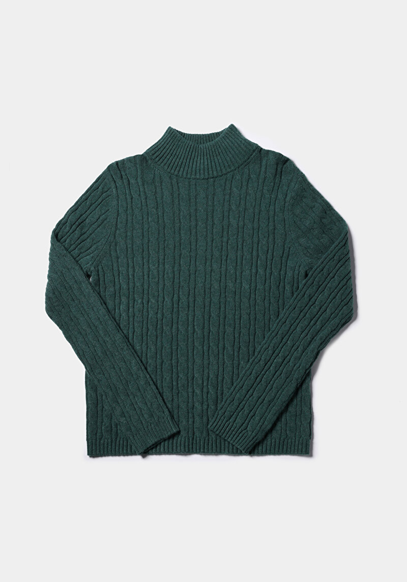 Показати інформацію про Светр Жіночий Зелений  Cl1076619