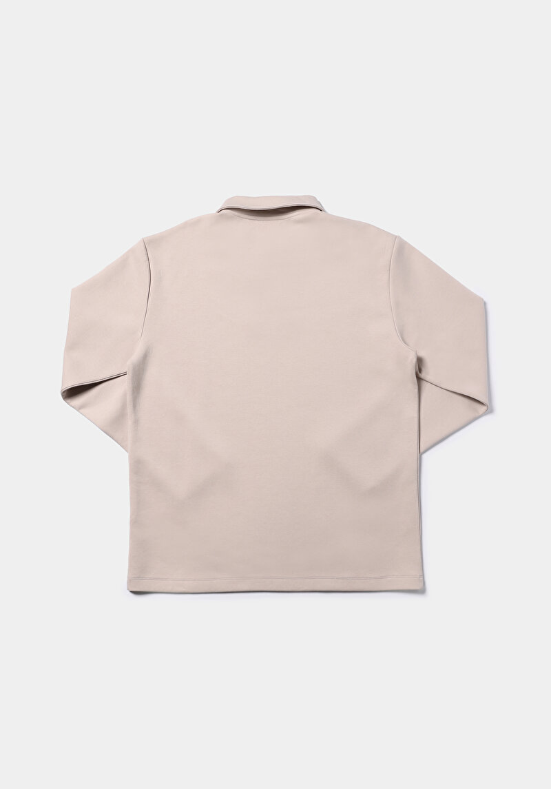 Показати інформацію про Футболка З Довгим Рукавом Чоловіча Бежева  Cl1077104