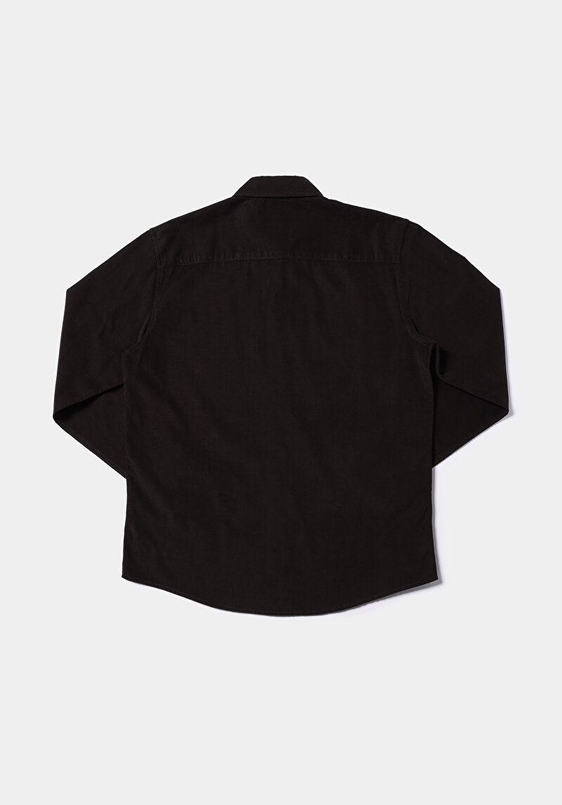 Показати інформацію про Сорочка З Довгим Рукавом Чоловіча Коричнева  Cl1077641