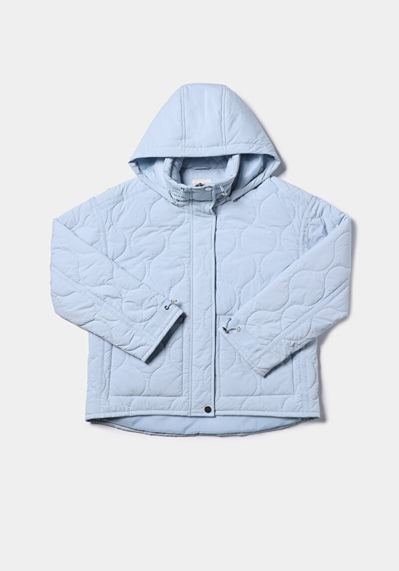 Показати інформацію про Куртка Жіноча Блакитна  Cl1077650