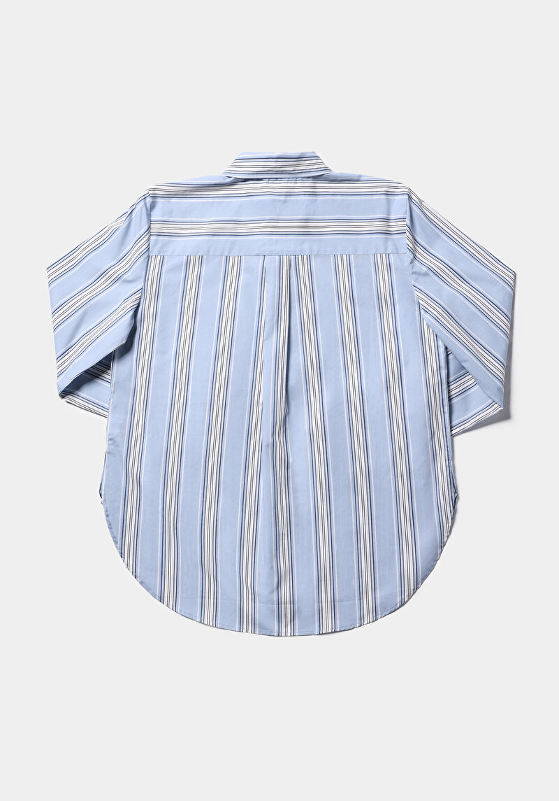 Показати інформацію про Сорочка З Довгим Рукавом Жіноча Блакитна  Cl1077660