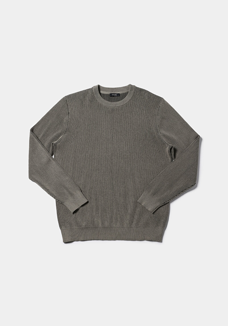 Показати інформацію про Светр Чоловічий Зелений  Cl1076739