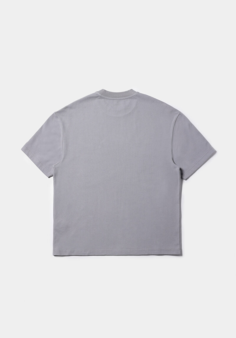 Показати інформацію про Футболка З Коротким Рукавом Чоловіча Сіра  Cl1075385