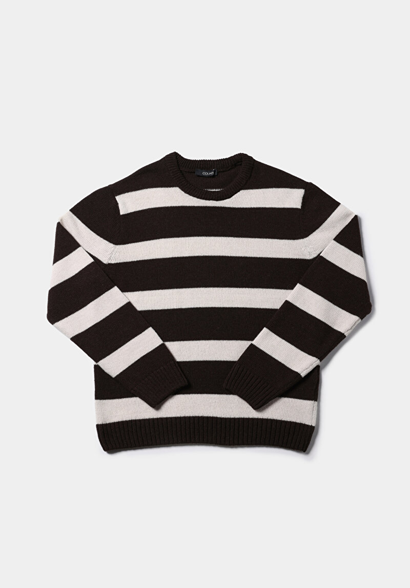 Показати інформацію про Светр Чоловічий Коричневий  Cl1077287