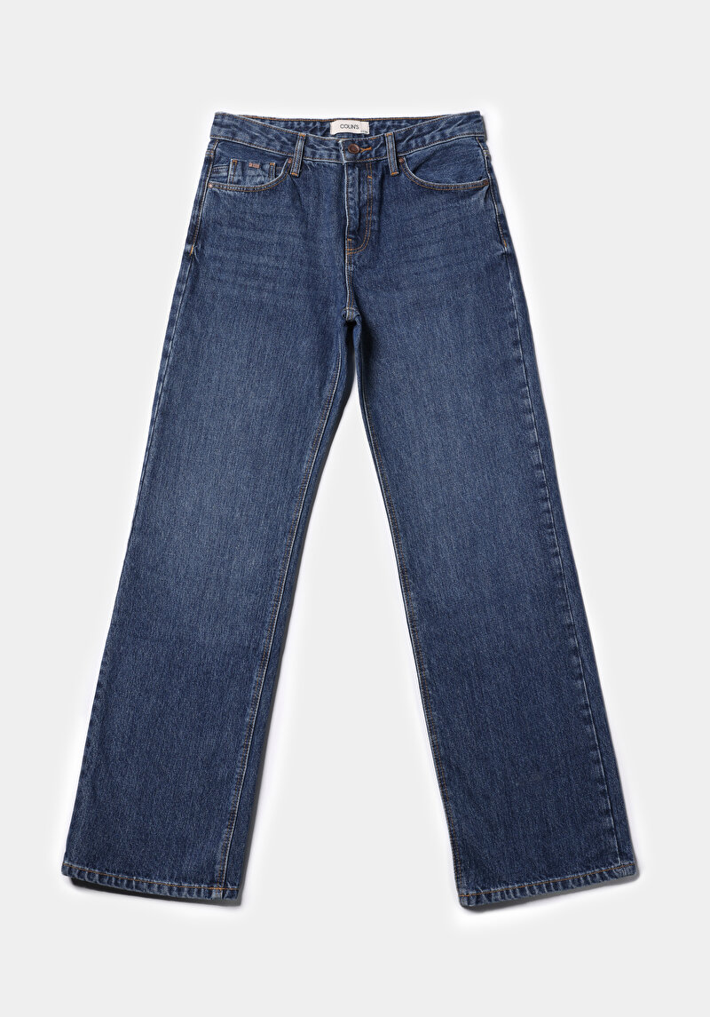 Показати інформацію про Джинси Жіночі Блакитні Прямого Крою Cl1077321