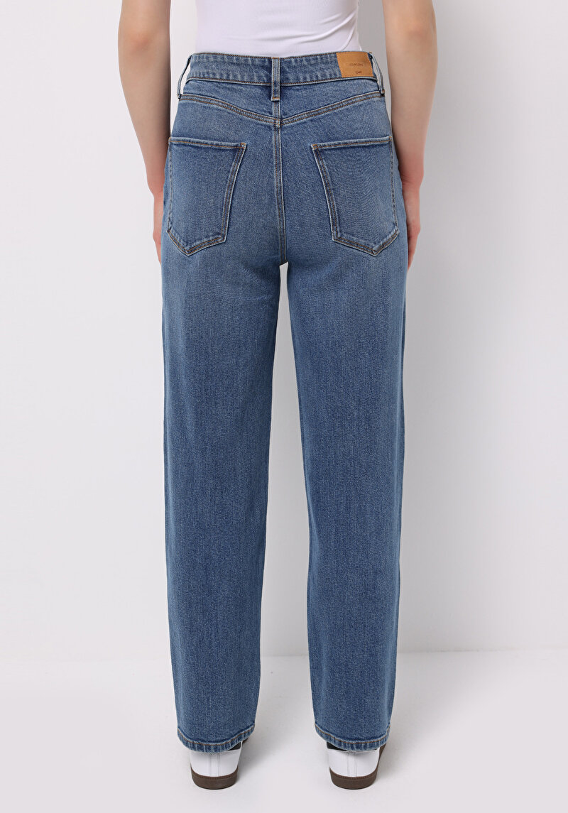 Зображення 884 Lauren Джинси Жіночі Блакитні Прямого Крою Cl1073215