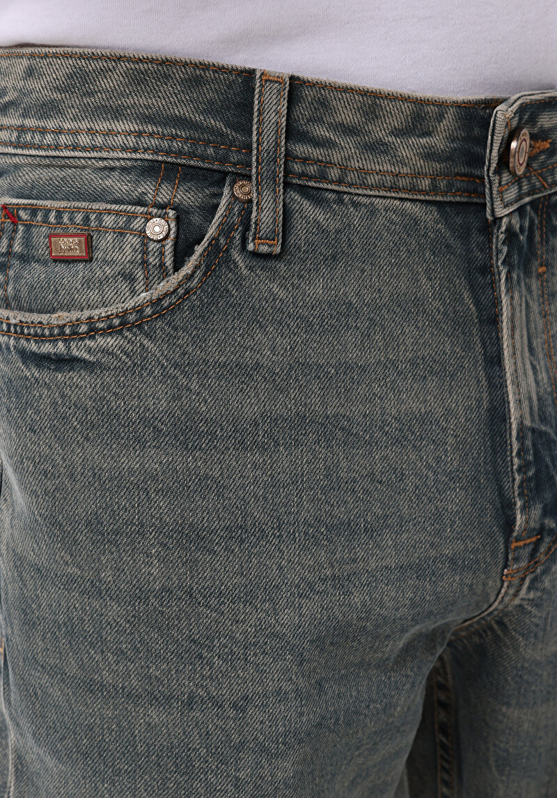 Показати інформацію про 045 David Джинси Чоловічі Блакитні Класичного Крою Cl1076800