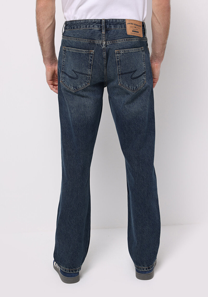 Зображення 045 David Джинси Чоловічі Блакитні Класичного Крою Cl1077366
