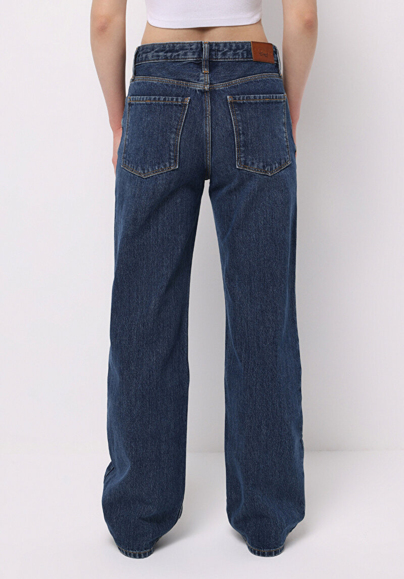 Зображення Джинси Жіночі Блакитні Прямого Крою Cl1077321