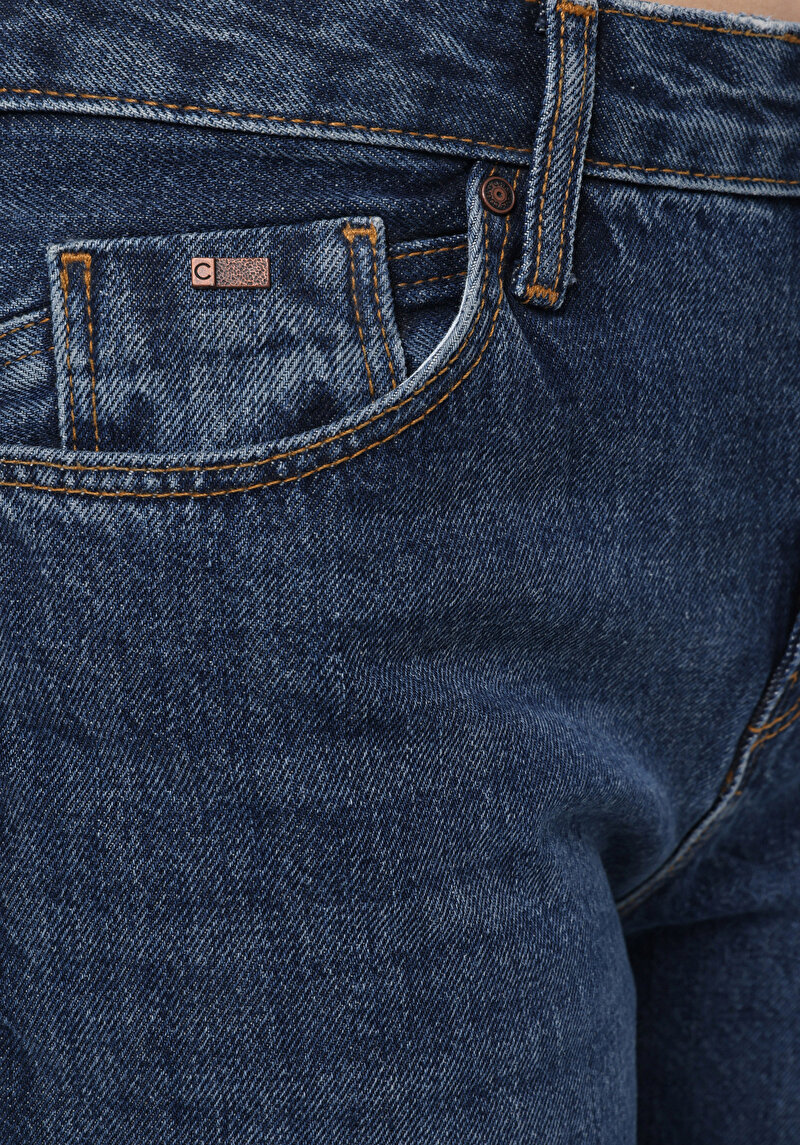 Показати інформацію про Джинси Жіночі Блакитні Прямого Крою Cl1077321