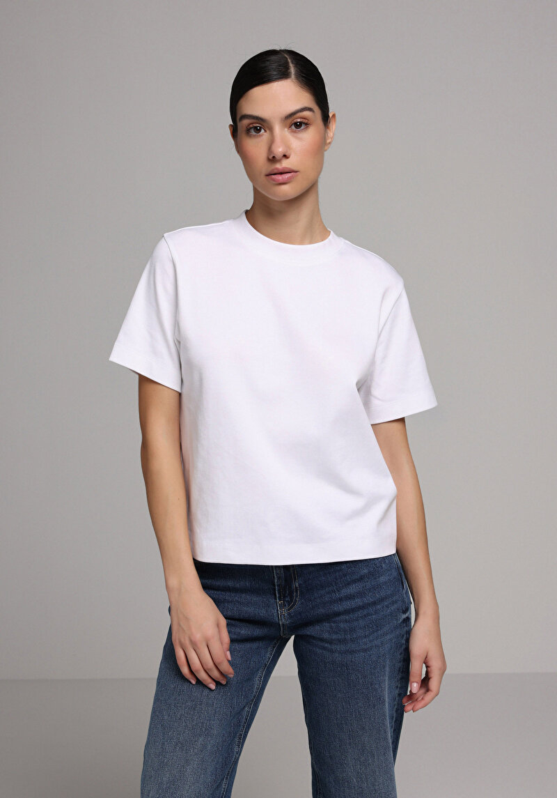 Зображення Футболка З Коротким Рукавом Жіноча Біла  Cl1079037
