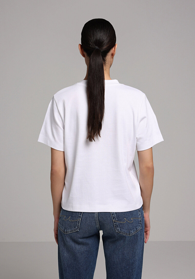 Зображення Футболка З Коротким Рукавом Жіноча Біла  Cl1079037