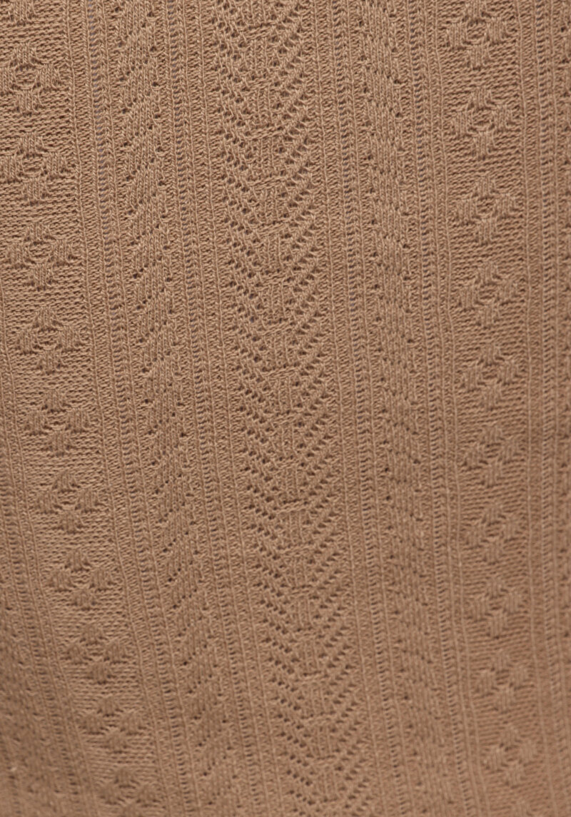 Показати інформацію про Светр Із Коротким Рукавом Жіночий Коричневий  Cl1077736